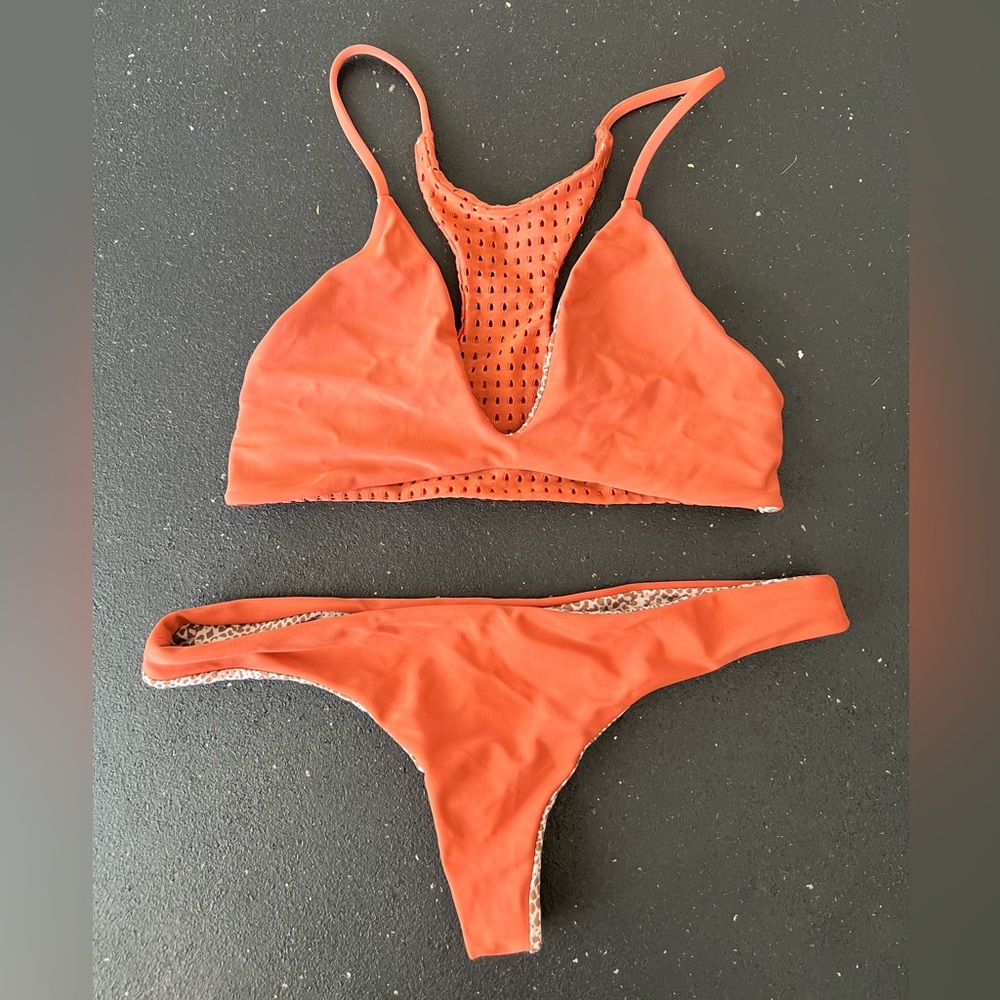 Acacia Bikini: Racerback Top & Thong Bottom